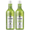 Inoar Rsistance Bamboo Fiber Shampoo Conditioner Kit with Biotin for Strengthening Repair Shine 338 Fl Oz Each