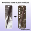 Almay Eyebrow Pencil with Eyebrow Brush, Easy to Achieve Brows, Hypoallergenic (Packaging May Vary), 802 Brunette online at globaldelivered