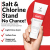 Zealios Swim Sport Clarifying Shampoo 8 oz Squeeze Tube for Extremely Damaged Hair Pool Hair Repair Protector SulfateFre