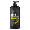 Botanic Hearth Biotin Shampoo Infused With Korean Ginseng Turmeric For Stronger Thicker Looking Hair Sulfate Paraben Fre