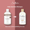 Shea Moisture Daily Hydration Shampoo Virgin Coconut Oil for All Hair Types SulfateFree 13 oz