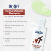 SRI SRI TATTVA Shikakai Henna Shampoo Natural Ayurvedic Scalp Cleanser for Silky Conditioned Thick Shiny Hair Fights Dan