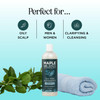Rosemary Tea Tree Mint Shampoo Clarifying Shampoo for Build Up and Flakes with Deep Cleansing Peppermint Oil and Tea Tre