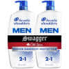 Head Shoulders Mens AntiDandruff Shampoo and Conditioner with 1 Pyrithione Zinc Old Spice Swagger Mens 2in1 Twin Pack Sh