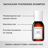SACHAJUAN Thickening Hair Shampoo Volumizing Heat UV Protectants Shine Smooth Volume ParabenFree 34 fl oz