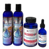 Kaleidoscope Miracle Drops Shampoo Conditioner Original Miracle Drops Kaleidogrow Vitamins Hair Care Styling Bundle 4 Pc