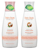 Live Clean Coconut Milk Moisturizing Shampoo and Conditioner 12 oz each with Certified Organic Coconut Extract and Oil P