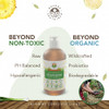 Nature Sustained Organic Shampoo Raw Wildcrafted with Probiotics Hypoallergenic Natural Sulfate Free Shampoo for Sensiti