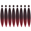 Callia Pre Stretched Braiding Hair 26 Inch 8 Packs Professional Prestretched Synthetic Braiding Hair Itch Free Yaki Synt