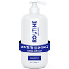 Routine Wellness AntiThinning Shampoo for Thinning Hair Biotin DHT Blocker Women Men Color Safe Shampoo for Hair Loss He
