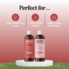 Argan Oil of Morocco Shampoo and Conditioner Sulfate Free Shampoo and Conditioner Set for Color Treated Hair Volumizing