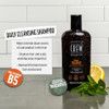 American Crew Shampoo for Men Daily Cleanser Naturally Derived Vegan Formula Citrus Mint Fragrance 338 Fl Oz