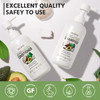 Nuspa Coconut Avocado Shampoo and Conditioner SetsColor Safe Ultra Moisture Sulfate Free Shampoo and Conditioner pack fo