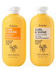 SHAKEBAR Keratin Curly Hair Shampoo and Conditioner Set Curl Shine Natural Shampoo Rich Shea Butter Jojoba Oil Keratin S