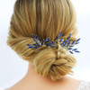 Artio Bride Wedding Rhinestone Hair Pins Bridal Hair Accessories Hair Piece for Women and Girls 3 PCS HP042 (Blue) online at globaldelivered