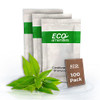 ECO Sachet Individually Wrapped Toiletries Travel Size Bulk Shampoo and Conditioner 2in1 10ml 100 pk Mini Hotel Toiletri