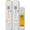 GK HAIR Global Keratin Balancing Shampoo and Conditioner Sets 101 Fl Oz300ml with Anti Frizz Serum Argan Oil 169 Fl Oz50