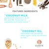 Luseta Coconut Milk Conditioner Nourishing Moisturizing Hair Sulfate Paraben Free Keratin Color Safe 169oz Each