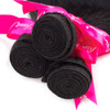 Subella Brazilian Straight Hair 3 Bundles with Closure Grade 10A Unprocessed Brazilian Virgin Human Hair Bundles with Cl
