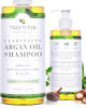 Tree to Tub Peppermint Shampoo for Oily Hair Sensitive Scalp Gentle Clarifying Shampoo for Build Up Sulfate Free Anti Re
