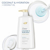 Dove Ultra Care Shampoo Coconut and Hydration for Dry Hair Shampoo with Oil Blend of Coconut Jojoba Sweet Almond 254 oz