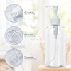 Pump Bottle Shampoo Pump Dispenser, Yebeauty Shampoo Bottles with Pump 10oz Clear Empty Plastic Empty Refillable Shower Bottle Dispenser 2 Pieces Con online at globaldelivered