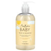SheaMoisture Baby Wash Shampoo for All Skin Types Raw Shea Chamomile Argan Oil Baby Wash and Shampoo with Frankincense M