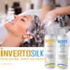 Keratin Shampoo Set For Frizzy Damaged And Color Treated hair INVERTO SILK Luxurious Sulfate Free Shampoo and Conditione