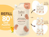 BABO Botanicals Moisturizing Oat Calendula 2in1 Shampoo Wash for Dry or Sensitive Skin for All Ages Lightly Scented Vega