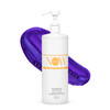 NOW BEAUTY Nourishing No Yellow Violet Shampoo Purple Shampoo for Blonde ColorTreated Hair Removes Brassiness Hydrate Ve