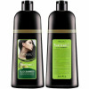 XINGYUSP Mokeru Organic Natural Fast Hair Dye Only 5 Minutes Noni Plant Black Shampoo 500ml