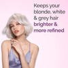 FRAMESI Color Lover Dynamic Blonde Violet Shampoo 338 fl oz Sulfate Free Shampoo Color Treated Hair 338 fl oz