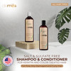 Damila Salt Sulfate Free Shampoo Conditioner for Keratin and Color Treated Hair Professional Keratin Value Pack for Dama
