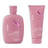 ALFAPARF MILANO Semi di Lino Moisture Nutritive Shampoo and Conditioner Set for Dry Hair Sulfate Free Moisturizing Shamp