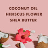 SheaMoisture Moisturize and Define Shampoo Conditioner and Curl and Shine Mist for Curly Hair Care Coconut and Hibiscus