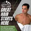Rocky Mountain Barber Company Mens Shampoo Tea Tree Oil Peppermint Eucalyptus for All Hair Types