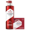 Old Spice Mens Thickening 2in1 Shampoo and Conditioner with Biotin and Menthol 179 Fl Oz Thickening Styling Pomade Infus