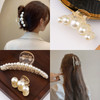 Mehayi 4 PCS Large Pearl Hair Claw Clips for Women Girls, Hair Barrette Clamps for Thick Thin Hair, Fashion Hair Accessories Headwear Styling Tools f online at globaldelivered