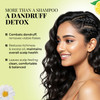 Just Herbs Organic Soya Protein Anti Dandruff Shampoo With Neem Hibscus Lecithin for All Hair Types Sulfate Paraben Free