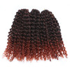 Short Kinky Curl Hairstyle 8 Inch 3pcspack Afro Kinky Twist Hair Soft Synthetic Crochet Braiding Hair Extention 1b350