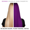 Watercolors Intense Color Depositing Shampoo Semi Permanent Hair Color 85 oz PURPLE