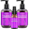 Hair Growth Shampoo and Conditioner Set With Rosemary Biotin Argan and Castor Oils for Thinning Damaged Curly Hair