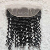 Forawme Remy Brazilian Human Hair 13X4 Full Lace Frontals Closure For Women 18 Inch Deep Wave Pre Plucked Ear To Ear Tra