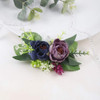 Anglacesmade Bridal Flower Hair Clip Floral Hair Comb Wedding Hairpiece Blush Headpiece Wedding Hair Accessories Prom Br