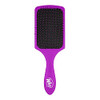 Wet Brush Paddle Detangler Hair Brush Purple UltraSoft IntelliFlex Bristles with AquaVent Design Great For Treatment Mas