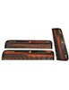 GBS Professional Grooming Beard Oil Travel Beard Brush and Unbreakable Course and Fine Comb Pack of 3