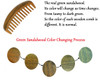 Louise Maelys Wooden Wide Tooth Comb for Curly Hair AntiStatic Sandalwood Hair Combs for Adults and Kids