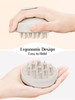 HEETA Hair Scalp Massager for Hair Growth Shampoo Brush Scalp Scrubber Exfoliator with Soft Silicone Bristles for Dandru
