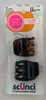 Scunci NoSlip Grip Jaw Clips 6 Count Pack of 1