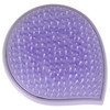 Michel Mercier Pack and Go Detangler Unisex Detangling Hair Brush Mini Portable Travel Size Compact Brush Fine Hair Purp